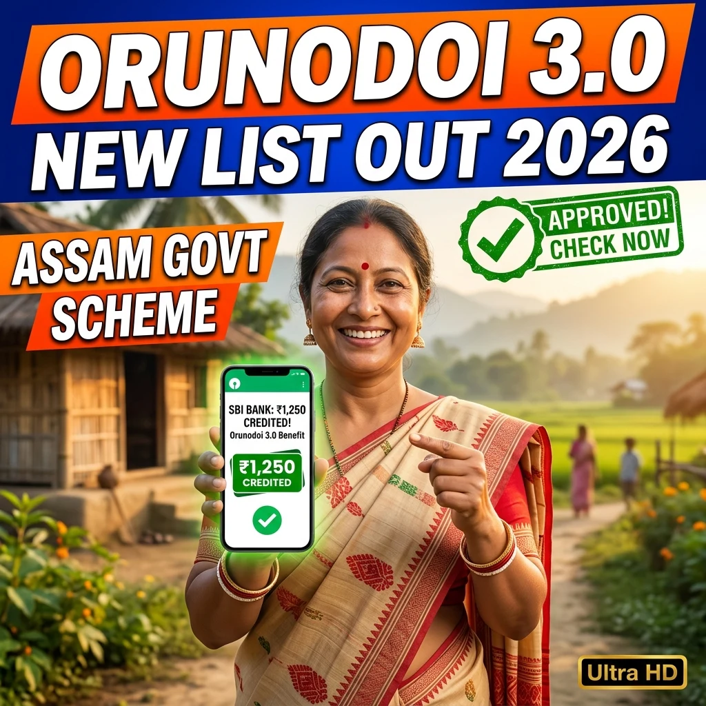 Nijut Moina Scheme 2026: ₹1,000–₹2,500 College Girls Stipend Guidelines & Merit List